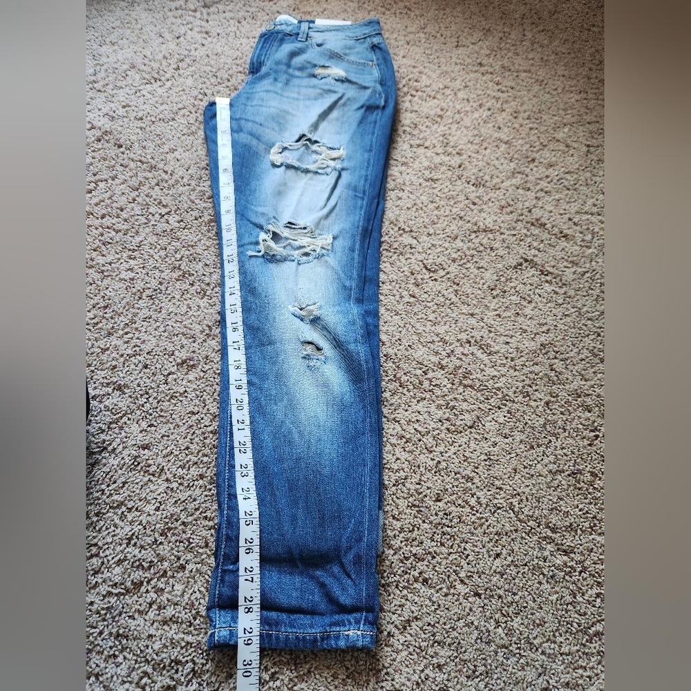 KanCan Distressed Destroyed Relaxed Fit Jeans Size 7/27 NWT - Picture 11 of 11